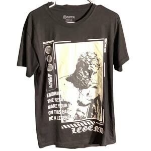 RGSTR Graphic Legend T-Shirt Men’s Size M — Streetwear, Versatile, Casual